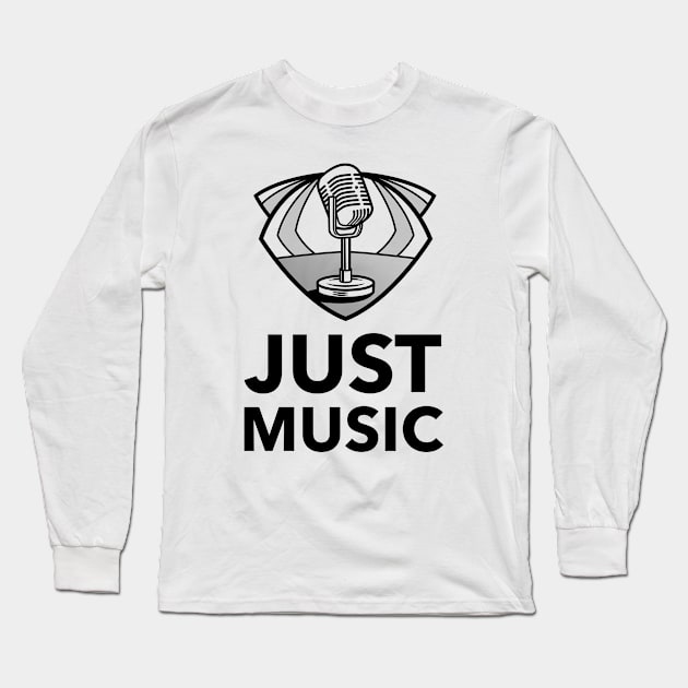 Just Music Long Sleeve T-Shirt by Jitesh Kundra